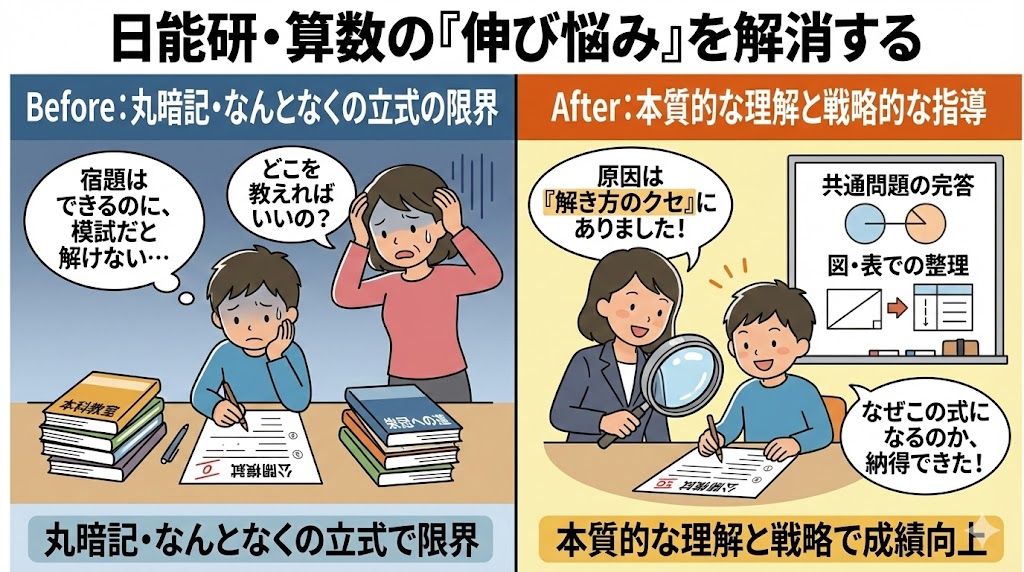 日能研算数対策